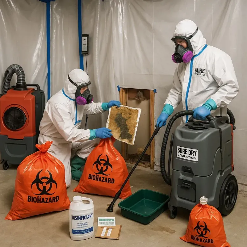 Contaminated Water Handling Protocols process in West Ferriday, LA